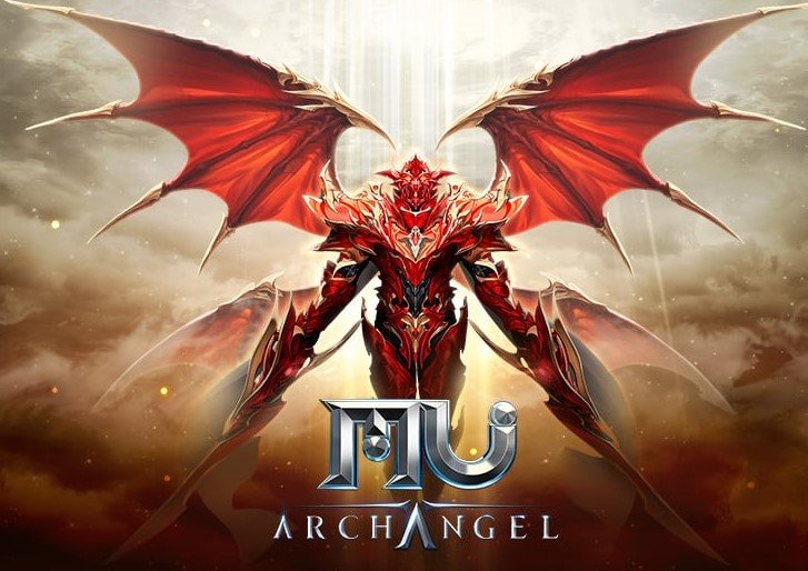 MU Online — cảnh đêm tông xanh neon